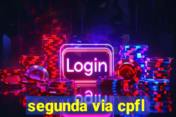 segunda via cpfl