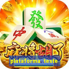 plataforma teste fortune tiger