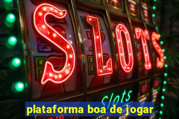 plataforma boa de jogar