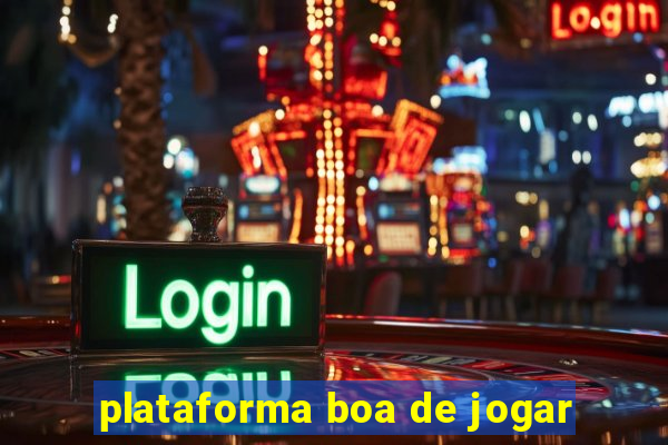 plataforma boa de jogar