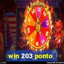 win 203 ponto