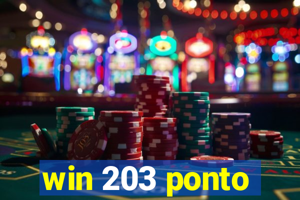 win 203 ponto