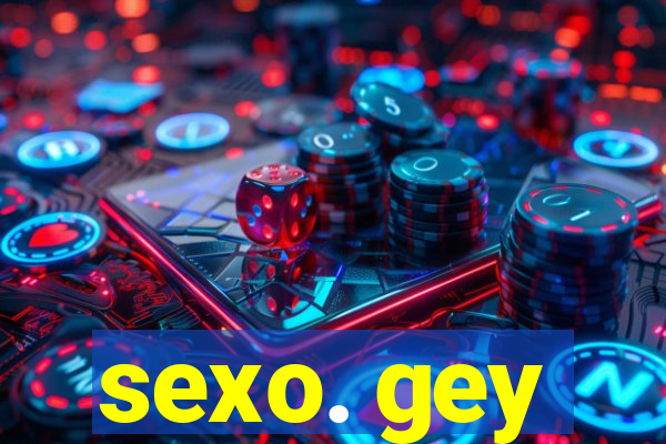 sexo. gey