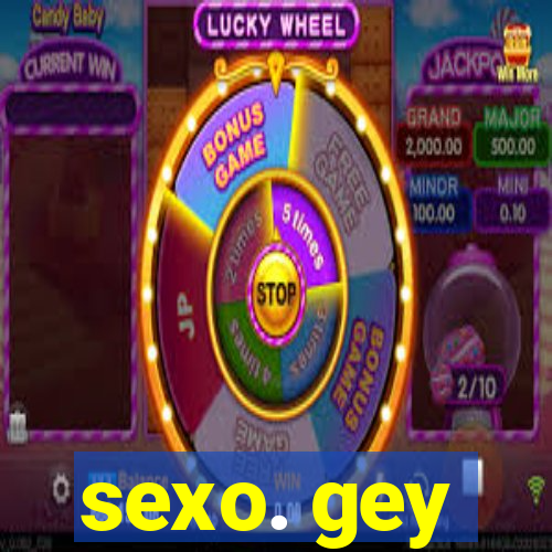 sexo. gey