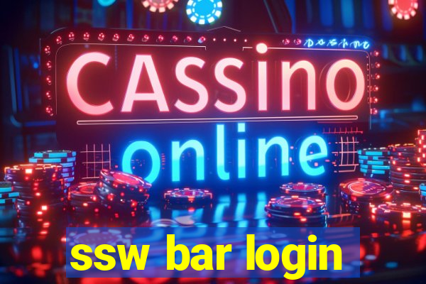 ssw bar login