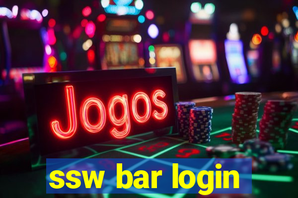 ssw bar login