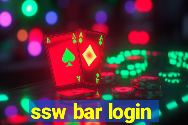 ssw bar login