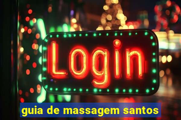 guia de massagem santos