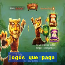 jogos que paga dinheiro de verdade no pix