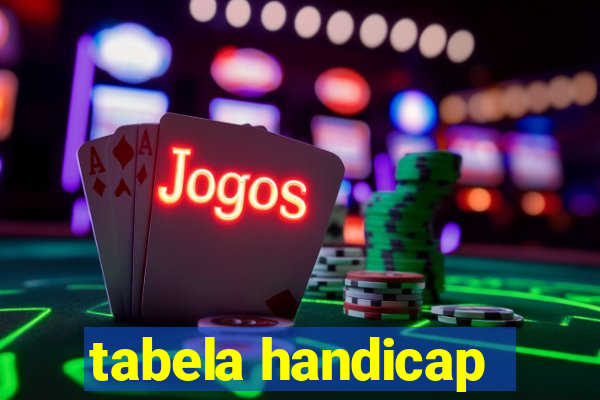 tabela handicap