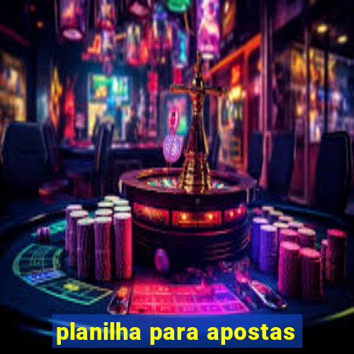 planilha para apostas