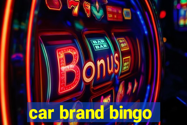 car brand bingo