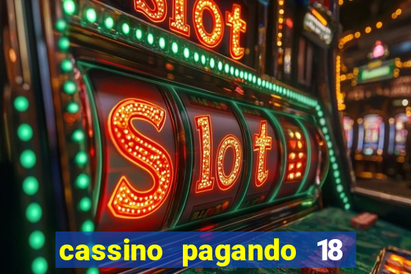 cassino pagando 18 reais no cadastro