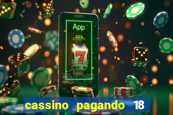 cassino pagando 18 reais no cadastro