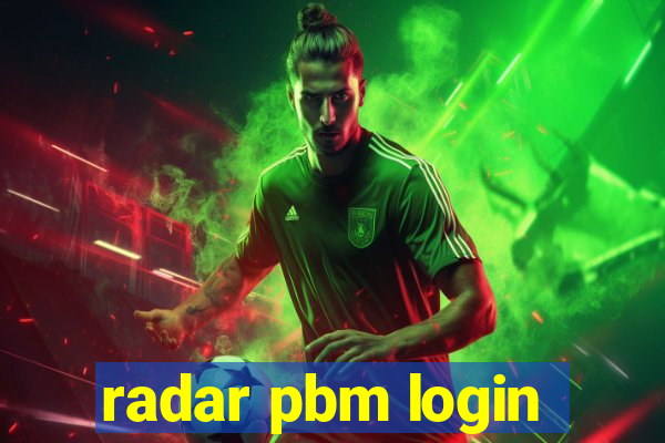 radar pbm login