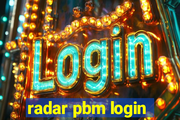 radar pbm login