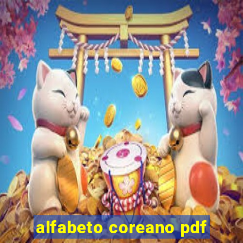 alfabeto coreano pdf