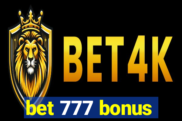 bet 777 bonus