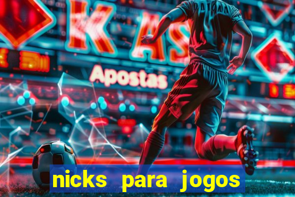 nicks para jogos de tiro