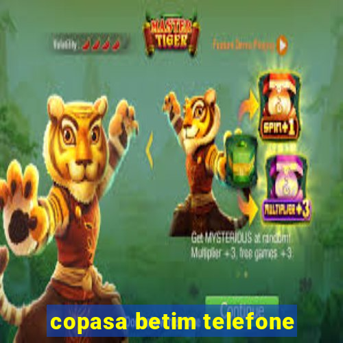 copasa betim telefone