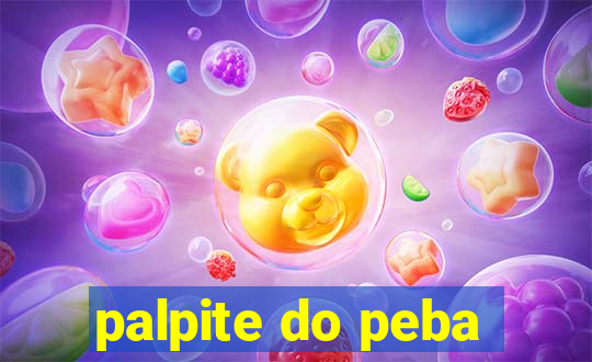 palpite do peba