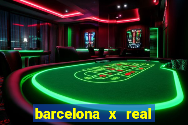 barcelona x real madrid ao vivo futemax