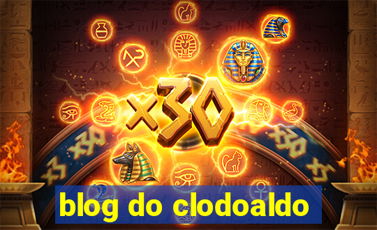 blog do clodoaldo