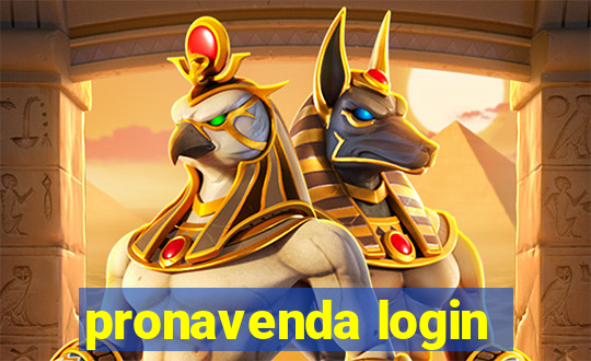 pronavenda login