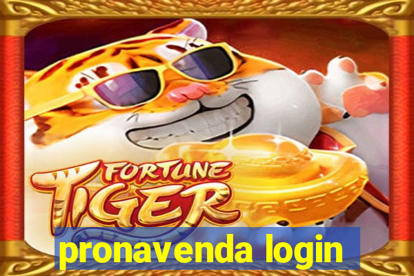 pronavenda login