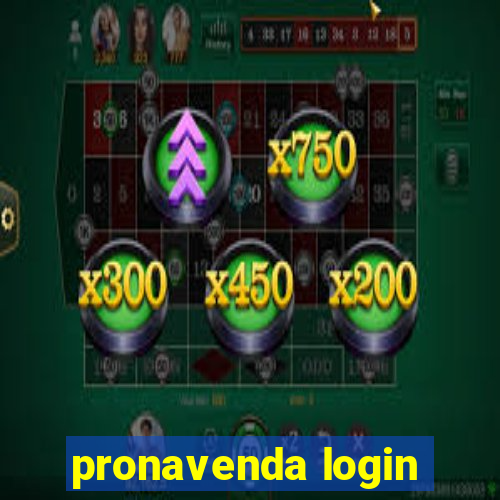 pronavenda login