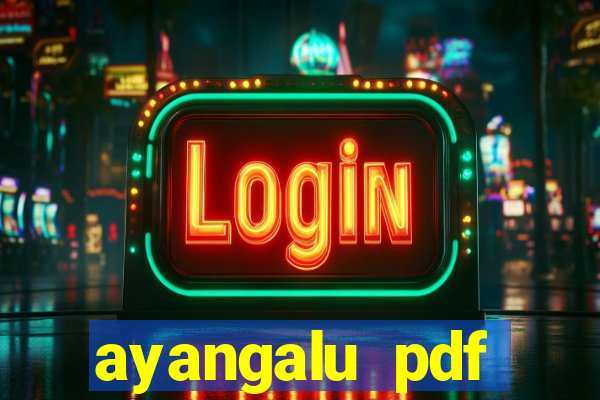 ayangalu pdf ayangalu orisha