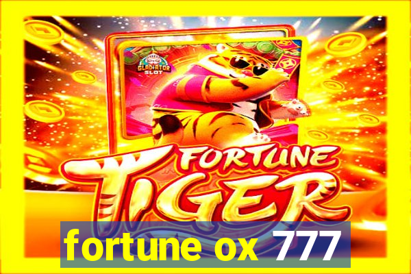 fortune ox 777