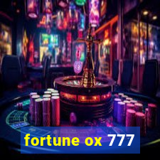 fortune ox 777