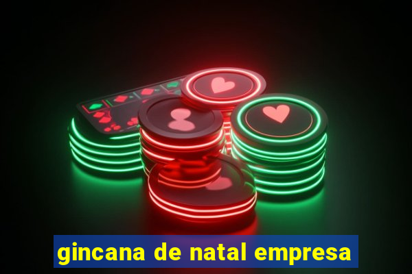 gincana de natal empresa