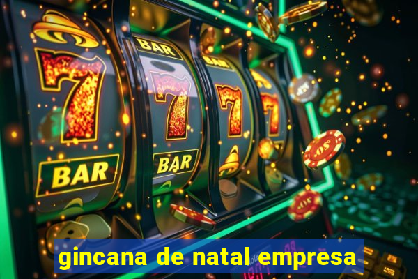 gincana de natal empresa