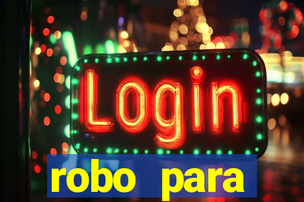 robo para plataforma de jogos