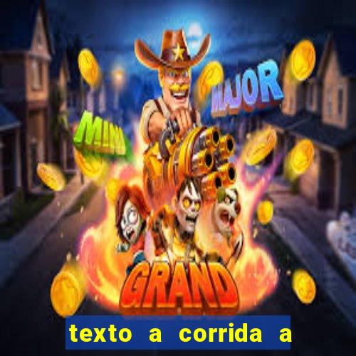 texto a corrida a lagarta lili