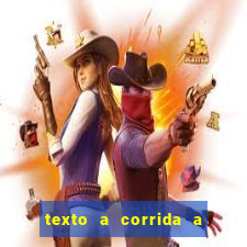 texto a corrida a lagarta lili