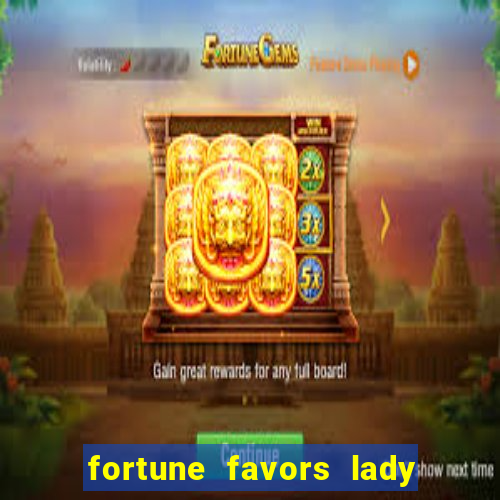 fortune favors lady nikuko assistir dublado