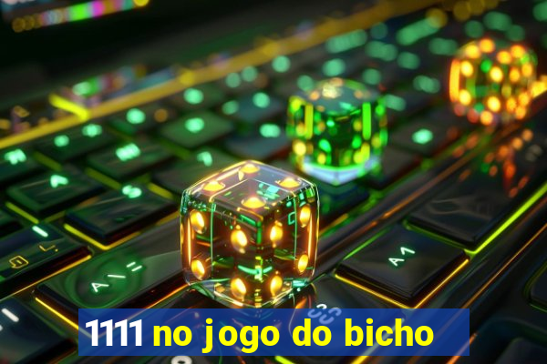 1111 no jogo do bicho