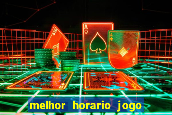 melhor horario jogo fortune rabbit