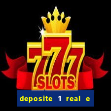 deposite 1 real e ganhe 10 vai de bet