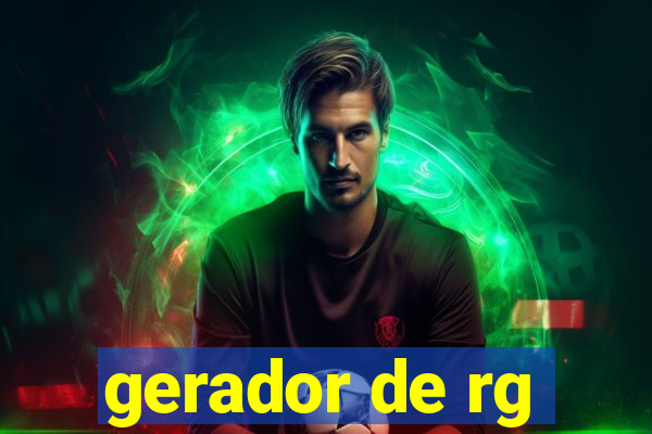 gerador de rg