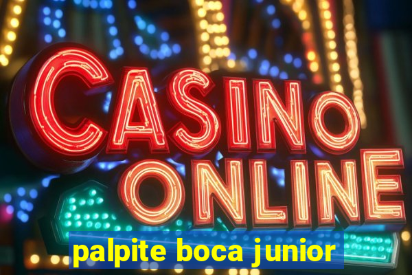 palpite boca junior