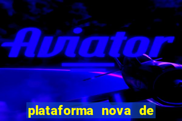 plataforma nova de jogos online