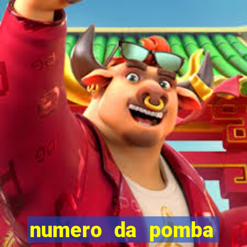 numero da pomba jogo do bicho