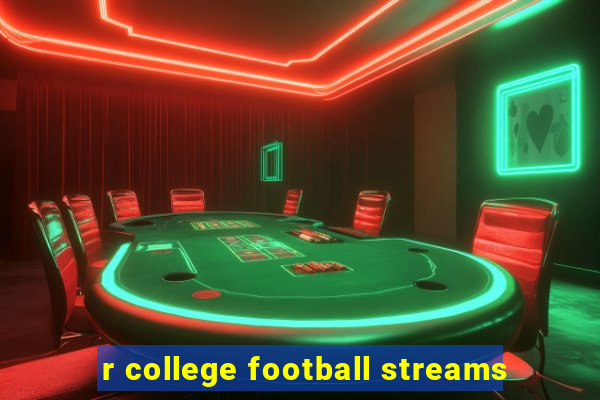 r college football streams