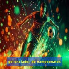 gerenciador de campeonatos