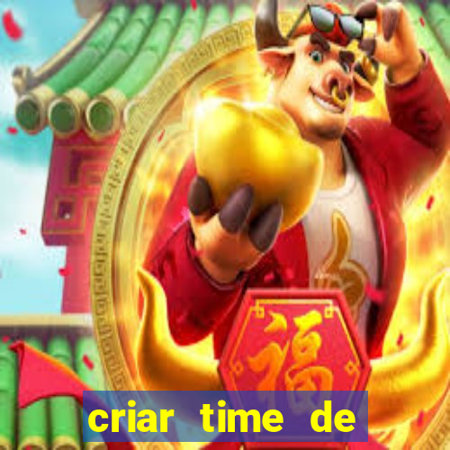 criar time de futebol simulador