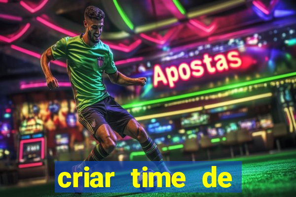 criar time de futebol simulador